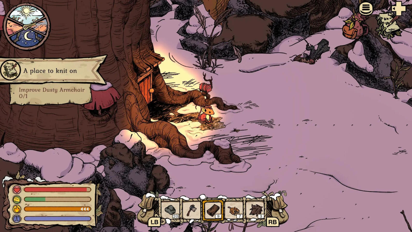 Winter Burrow Review – A Dark Cosy Tale of Survival and Solitude